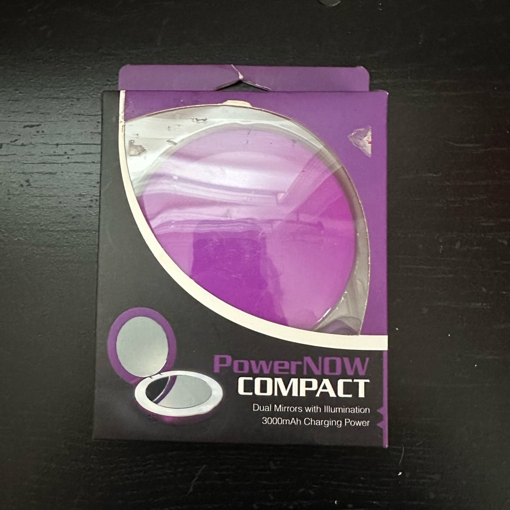 PowerNOW Compact Dual Mirror - Purple